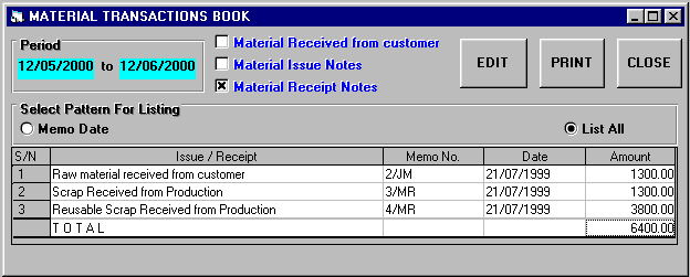 Industry Accounting Software, Industry Management Software, Accounting Software for Industry, Industry Software, Business Management and Accounting Software for Industry, Manufacturing units. Modules : Customers, Suppliers, Inventory Control, Sales, Purchase, Accounts & Utilities. Free Trial Download