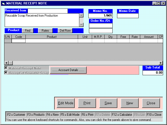 Industry Accounting Software, Industry Management Software, Accounting Software for Industry, Industry Software, Business Management and Accounting Software for Industry, Manufacturing units. Modules : Customers, Suppliers, Inventory Control, Sales, Purchase, Accounts & Utilities. Free Trial Download