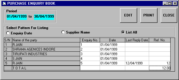 Industry Software in India, Industry Specific Software, Accounting, ERP, CRM Software for Industry, Industry Software, ERP, CRM and Accounting Software for Industry, Manufacturing units. Modules : Customers, Suppliers, Inventory Control, Sales, Purchase, Accounts & Utilities. Free Trial Download